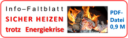 Sicher Heizen trotz Energiekrise